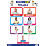 WALL CHART - MY FAMILY - MARLIN WALL CHART - MY FAMILY - MARLIN